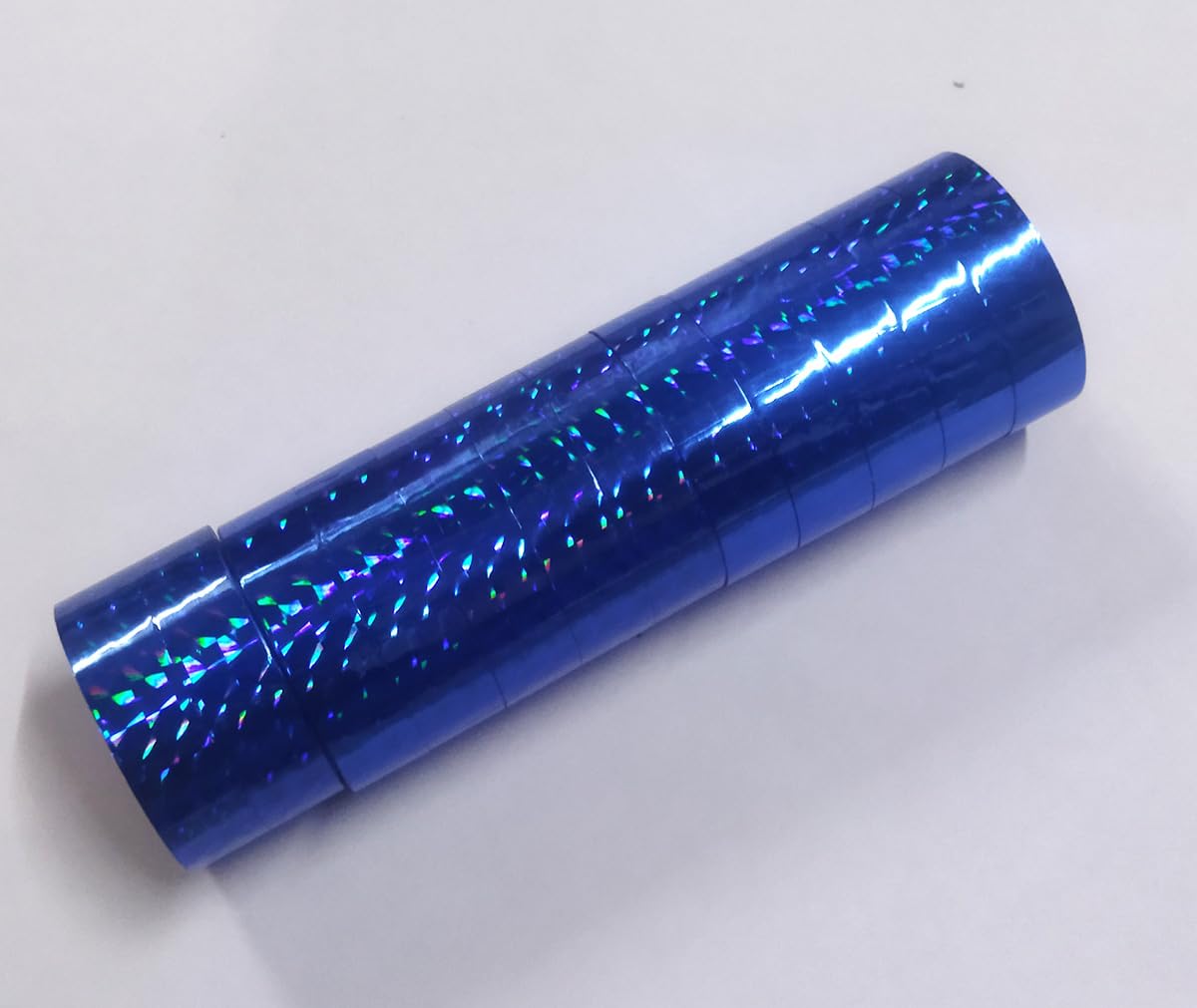Blue Glitter Cello Tape (Pack of 12)